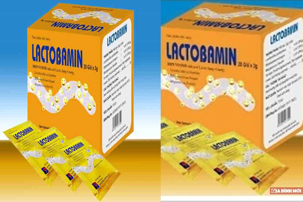   Sản phẩm thực phẩm chức năng cốm tan Lactobamin đã hết hạn sử dụng nhưng vẫn được bán trên thị trường  