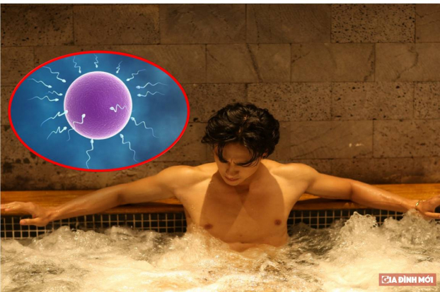   Tắm nước nóng ở nhiệt độ cao có thể giết chết tinh trùng. Ảnh minh họa  