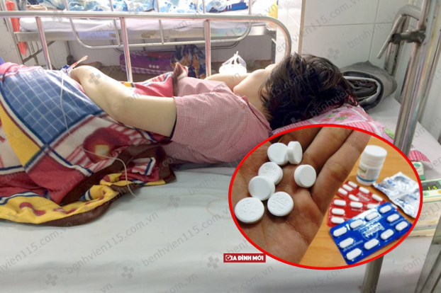   Người phụ nữ trẻ bị hôn mê phải vào viện cấp cứu sau khi tự mua thuốc uống và xông hơi để hạ sốt  
