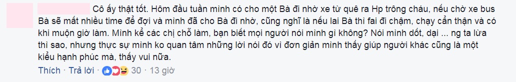 Có thể không phải lúc nào lòng tốt cũng đem đến những điều tốt đẹp, nhưng phải chăng trước khi hoài nghi, ta hãy cứ thử đặt lòng tin?