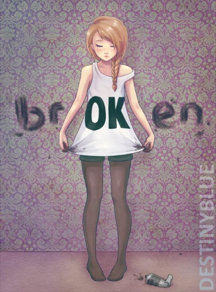 Không phải là 'Ổn cả' (Ok) mà là 'Vụn vỡ' (Broken)