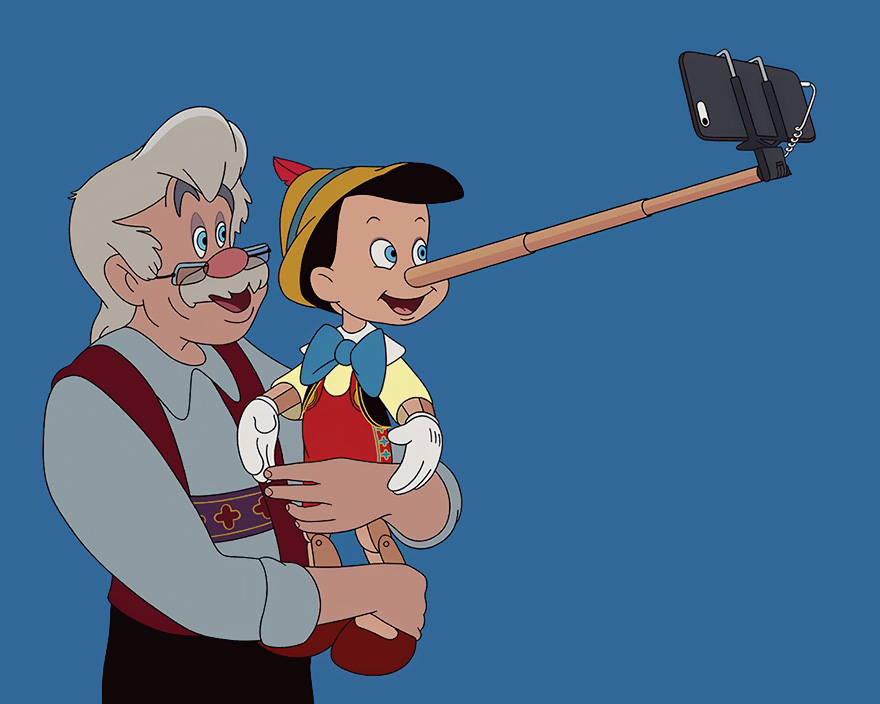Chiếc mũi Pinocchio ngoài phát hiện nói dối giờ đã có thêm công dụng hỗ trợ 'sống ảo'