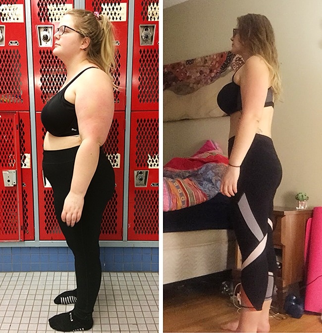 365 ngày của luyện tập không mệt mỏi và cô gái này đã giảm hơn 20kg, thay đổi diện mạo của mình