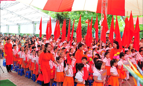 Gần 22 triệu học sinh khai giảng năm học mới