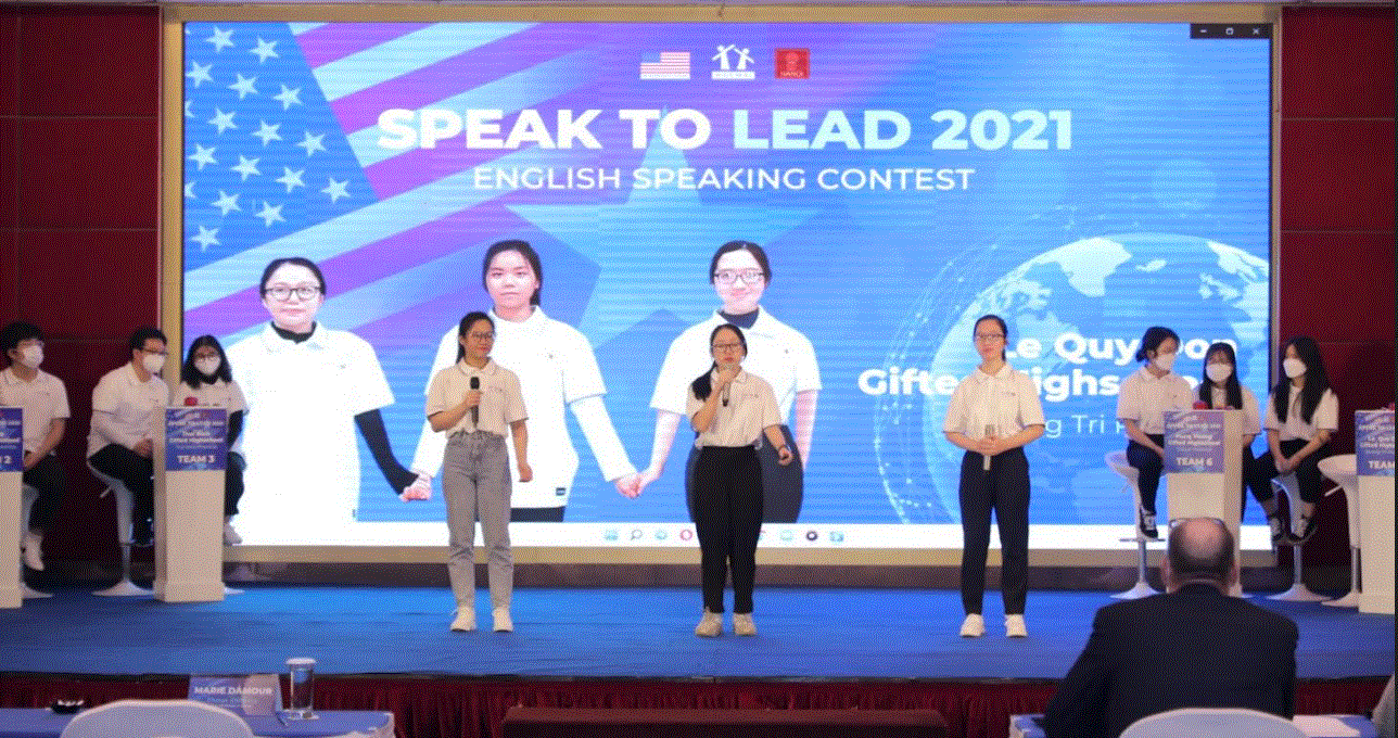 18 thí sinh xuất sắc của 6 trường THPT chuyên hào hứng tranh tài tại Speak To Lead