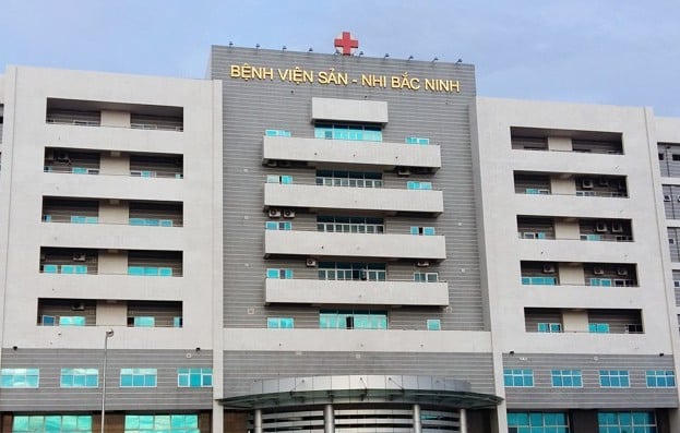 Bệnh viện Sản nhi Bắc Ninh nơi xảy ra sự việc.