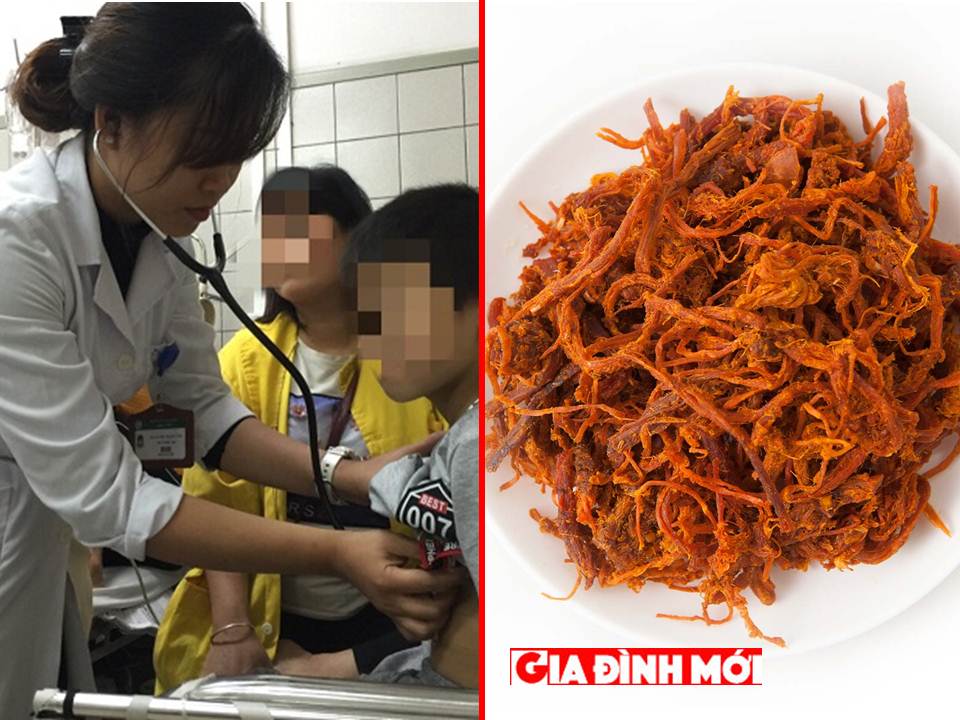 Mới đây, tại Bệnh viện Bạch Mai đã tiếp nhận một trường hợp bị tan máu cấp do ngộ độc phẩm màu không rõ nguồn gốc có trong thịt bò khô.