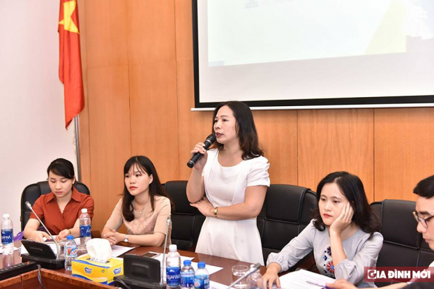   Cô Phạm Thúy Ngọc, Phó Hiệu trưởng Trường THCS Trung Tú (Hà Nội)  