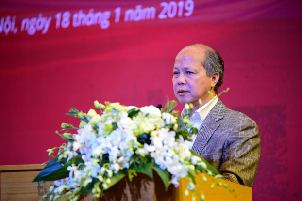   Ông Nguyễn Trần Nam, Chủ tịch Hiệp hội Bất động sản Việt Nam phát biểu  