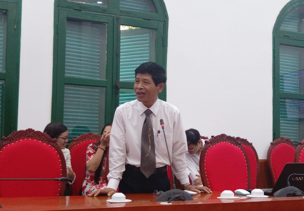   Thầy Trịnh Văn Hòa, giáo viên bộ môn Vật lí trường THPT chuyên Nguyễn Huệ, phân tích những rào cản của học sinh với môn Vật lí.  