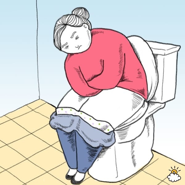 Đau khi đi vệ sinh là dấu hiệu của hội chứng ruột kích thích, trĩ hoặc viêm hậu môn...