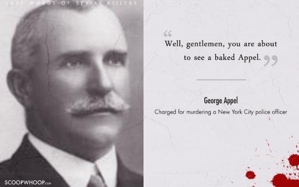 George Appel và câu nói bất hủ của ông ta