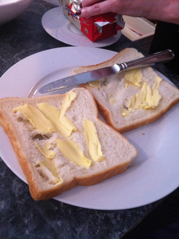 Bơ thế này thì ăn bánh mì làm gì nữa