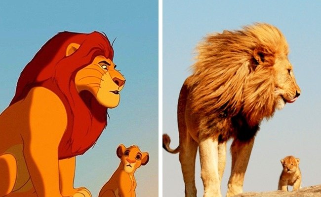 Mufasa và Simba (Vua sư tử)