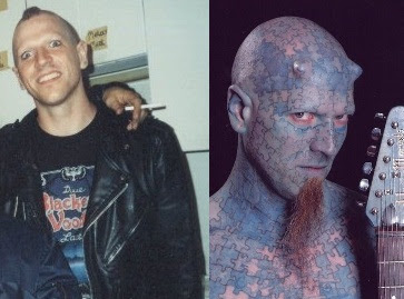   Paul Lawrence trước và sau khi phẫu thuật biến đổi cơ thể  
