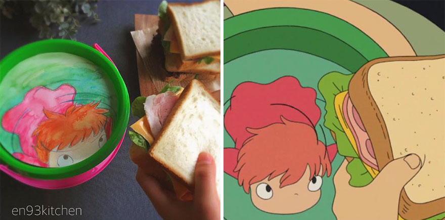 Món sandwich trong 'Cô bé người cá'