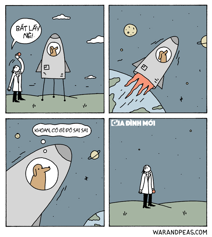 Chó được đưa ra ngoài không gian như thế nào?