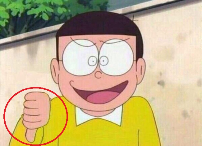 Đến phim hoạt hình Doraemon cũng mắc lỗi sai này