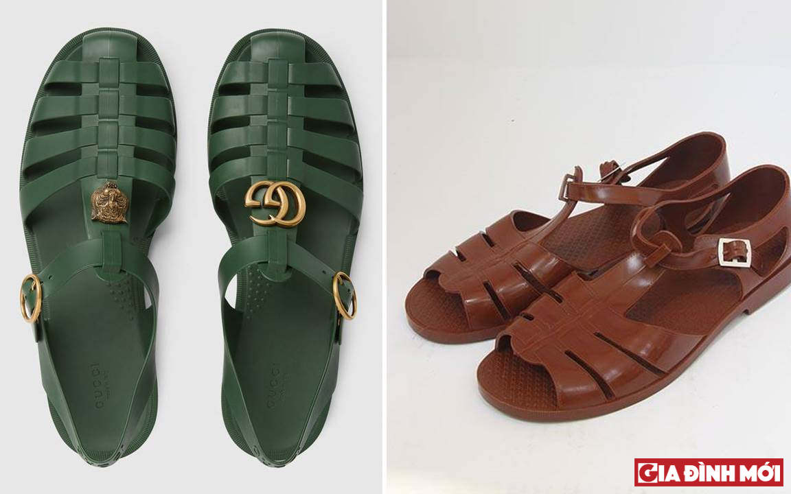 Sandal Gucci hay... dép rọ Việt Nam? 