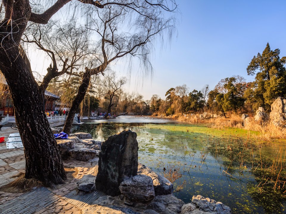 Đại học Thanh Hoa (Bắc Kinh, Trung Quốc): Địa điểm này trước là các khu vườn hoàng gia nhà Thanh. Khuôn viên trường vẫn còn những kiến trúc Trung Quốc truyền thống như hồ sen và các tòa nhà cổ kính.
