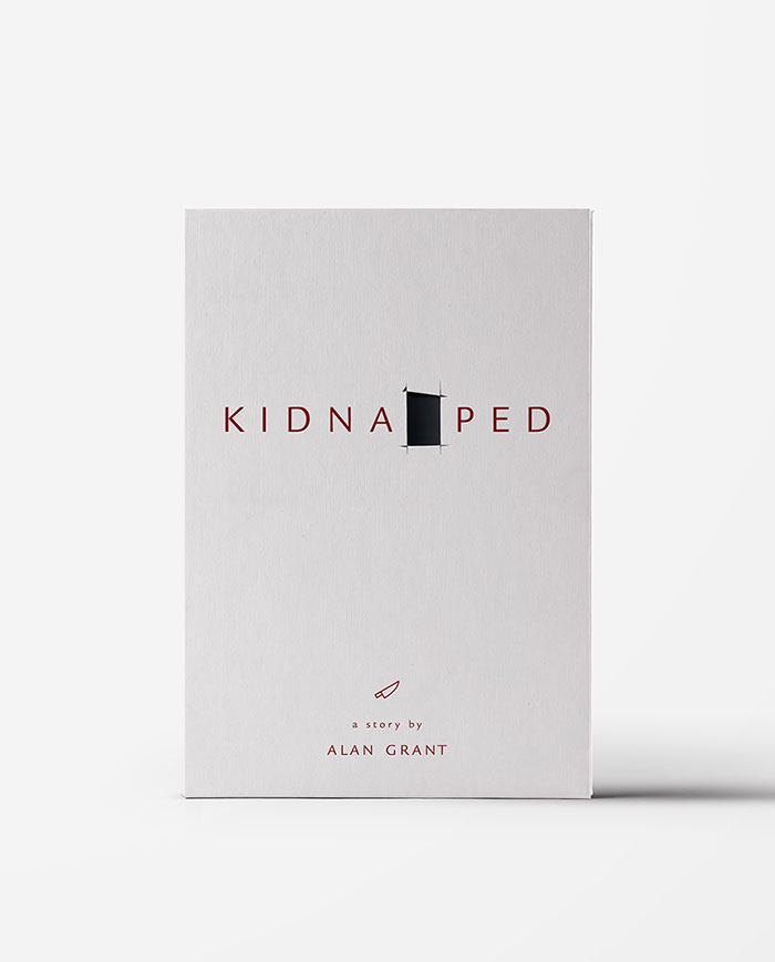 Thiết kế bìa sách Kidnapped