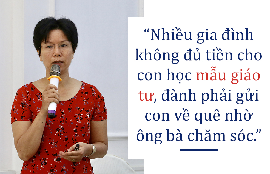 Bà Ngô Thị Thu Hà, Phó giám đốc CEPEW chia sẻ kết quả nghiên cứu