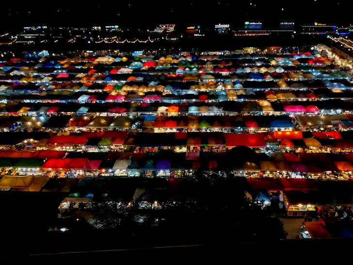 Hình ảnh chợ đêm ở Bangkok