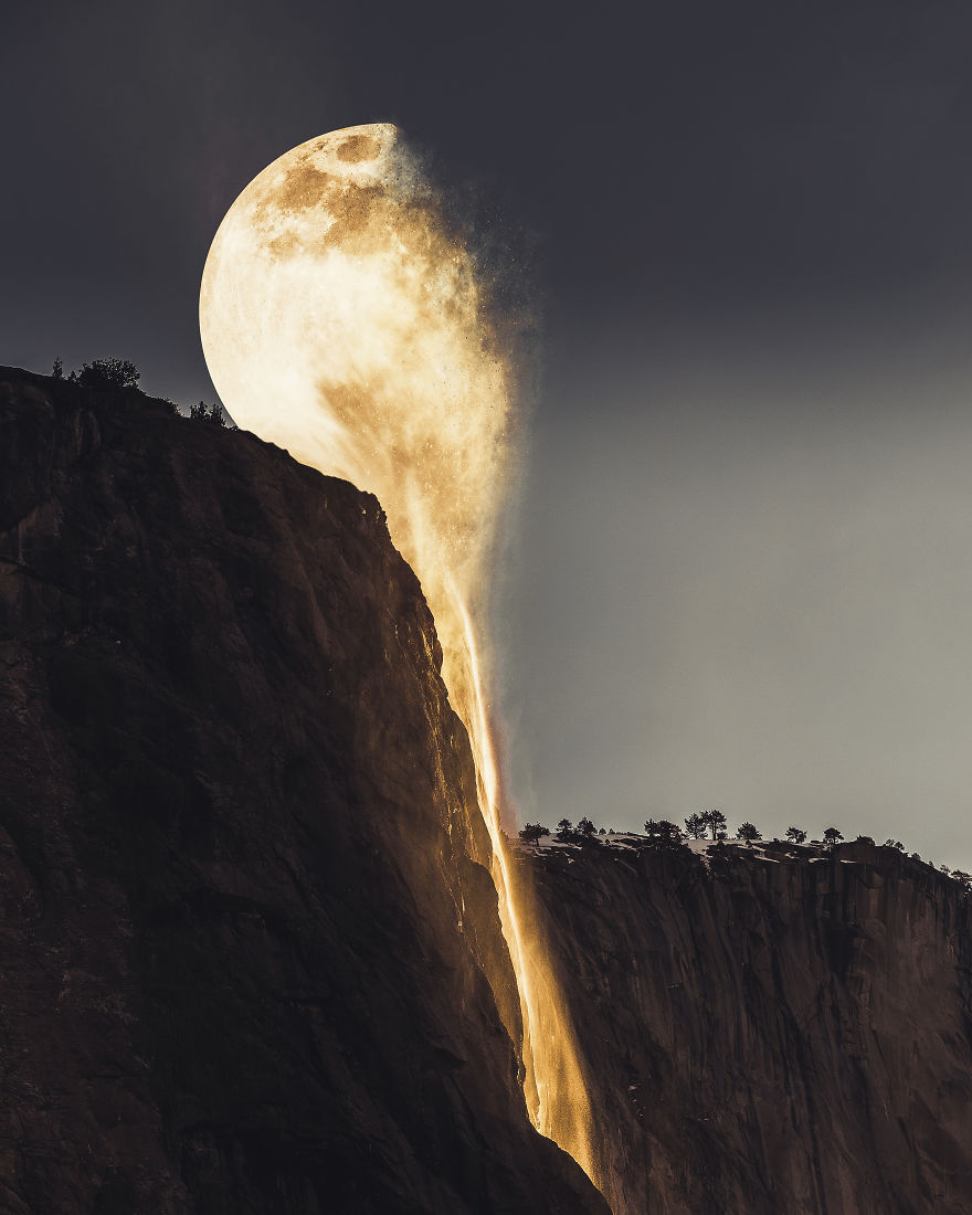 Mặt trăng đổ lửa