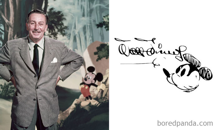 Walter Elias Disney, nhà sản xuất phim, đạo diễn, người viết kịch bản phim, diễn viên lồng tiếng và họa sĩ phim hoạt hình Mỹ và cùng với người anh là Roy O. Disney thành lập Công ty Walt Disney từ năm 1923