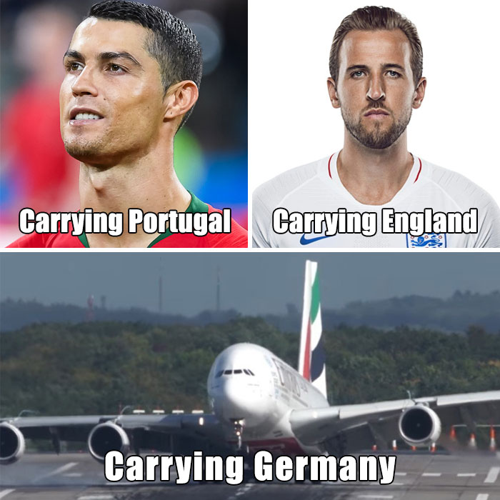 Gánh cả đội tuyển Bồ Đào Nha là Ronaldo, gánh team tuyển Anh là Harry Kane, còn gánh team tuyển Đức là...