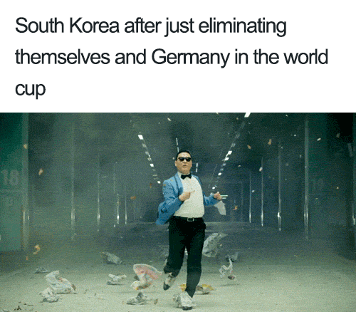 Đây là Hàn Quốc sau khi loại chính mình và tuyển Đức khỏi World Cup