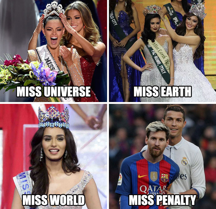 Messi đăng quang ngôi vị hoa hậu 