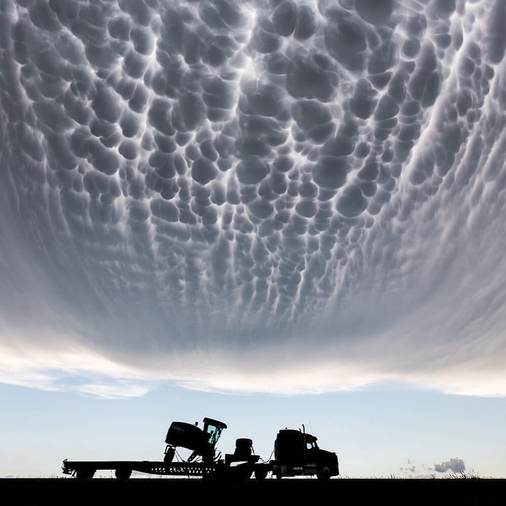 Trời mây ở Kansas, Mỹ