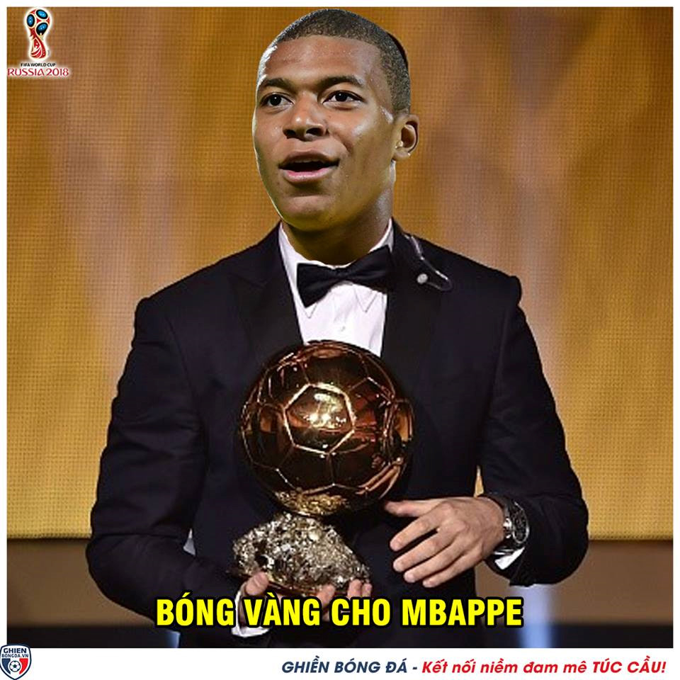 Là chủ nhân bàn thắng thứ 4, Mbappe  được cho là ứng cử viên sáng giá thế chỗ Ronaldo hay Messi trong tương lai (Ảnh: Ghiền Bóng Đá)
