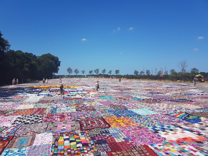Tấm thảm lớn nhất thế giới, Friesland, Hà Lan