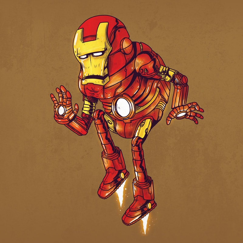 Cụ già Iron Man lọm khọm trong bộ giáp lừng danh