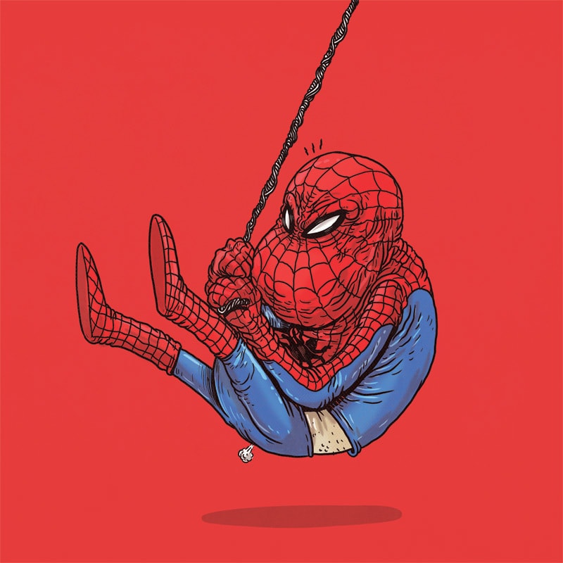 Spiderman khi về già vẫn nhiệt tình đi giải cứu thế giới