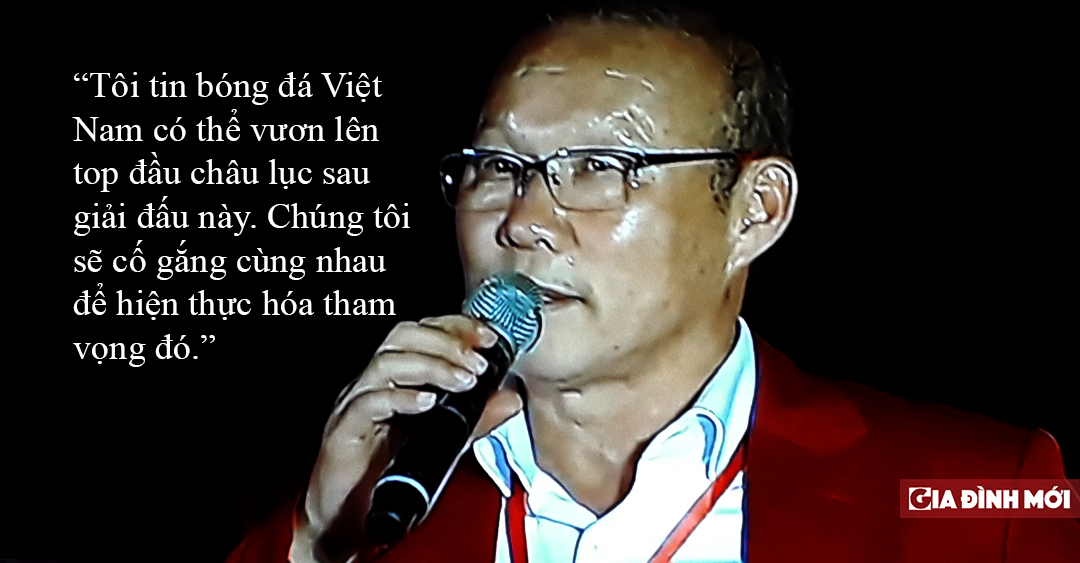 Những câu nói truyền cảm hứng của HLV Park mang lại hy vọng cho bóng đá Việt Nam 3