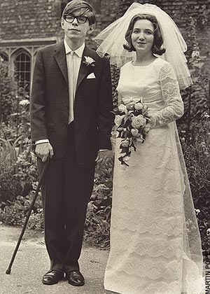   Stephen Hawking và người vợ đầu tiên Jane Wilde, 1965  