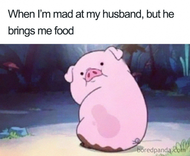   'Khi tôi vẫn còn đang tức chồng nhưng anh ấy lại mang đồ ăn đến dỗ tôi'  