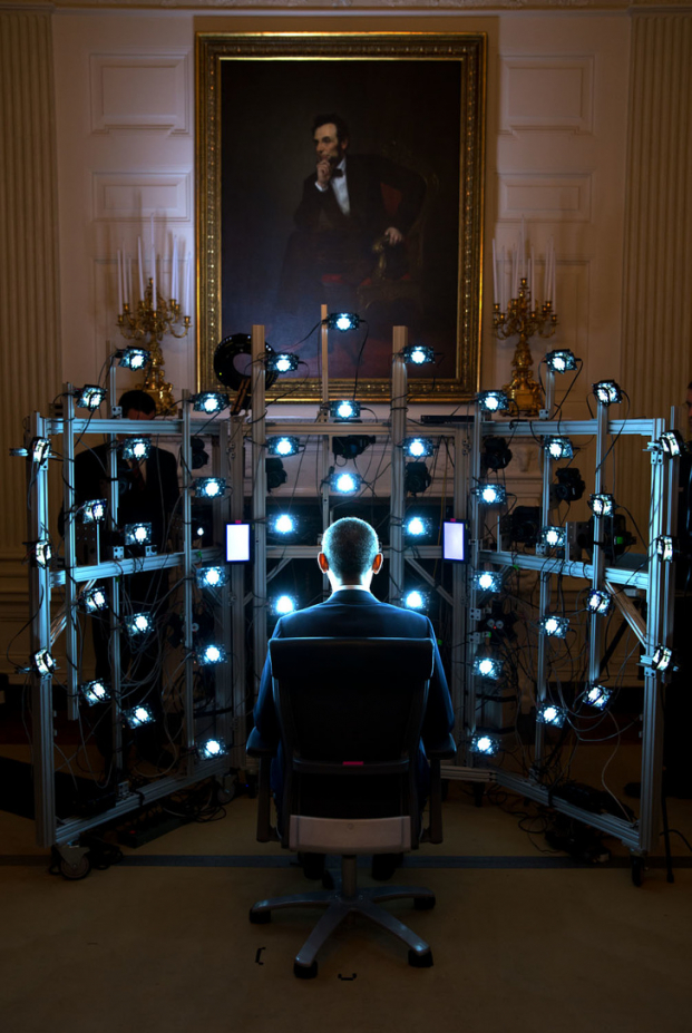   Đây là công nghệ scan và in chân dung 3D của Cựu Tổng thống Mỹ Barack Obama  