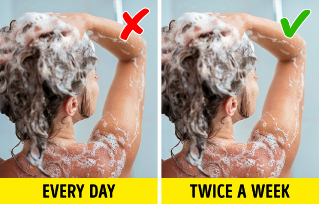 12 sai lầm hàng ngày khi tắm gội khiến bạn càng tắm càng 'bẩn' 3
