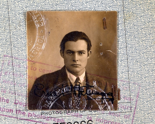   Ảnh hộ chiếu của Ernest Hemingway  