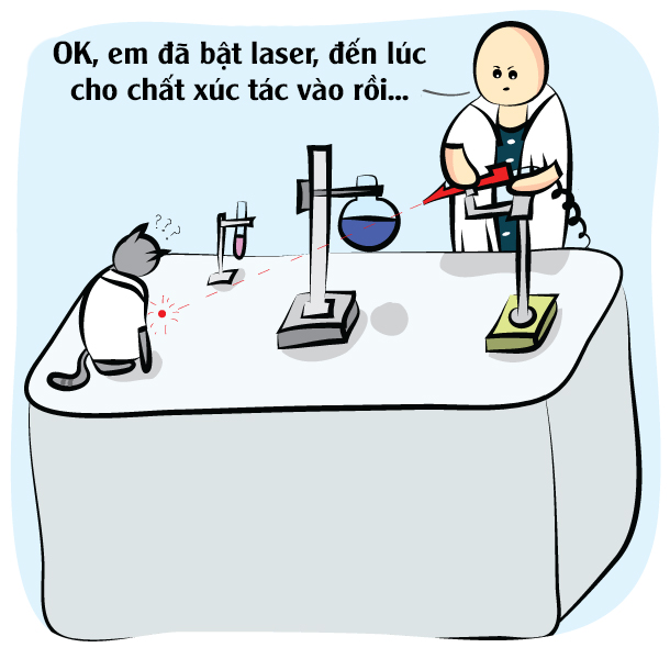 Khó đỡ với bộ truyện tranh hài hước 'Khi mèo là khoa học gia' 5