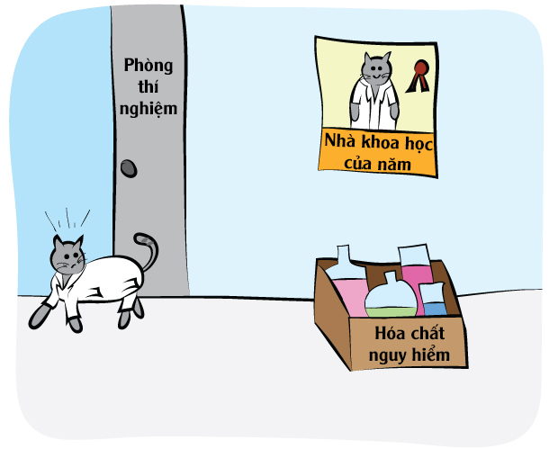 Khó đỡ với bộ truyện tranh hài hước 'Khi mèo là khoa học gia' 8