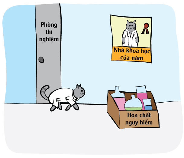 Khó đỡ với bộ truyện tranh hài hước 'Khi mèo là khoa học gia' 9