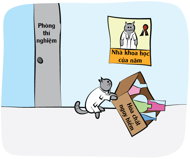 Khó đỡ với bộ truyện tranh hài hước 'Khi mèo là khoa học gia' 10