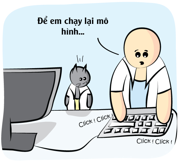 Khó đỡ với bộ truyện tranh hài hước 'Khi mèo là khoa học gia' 13