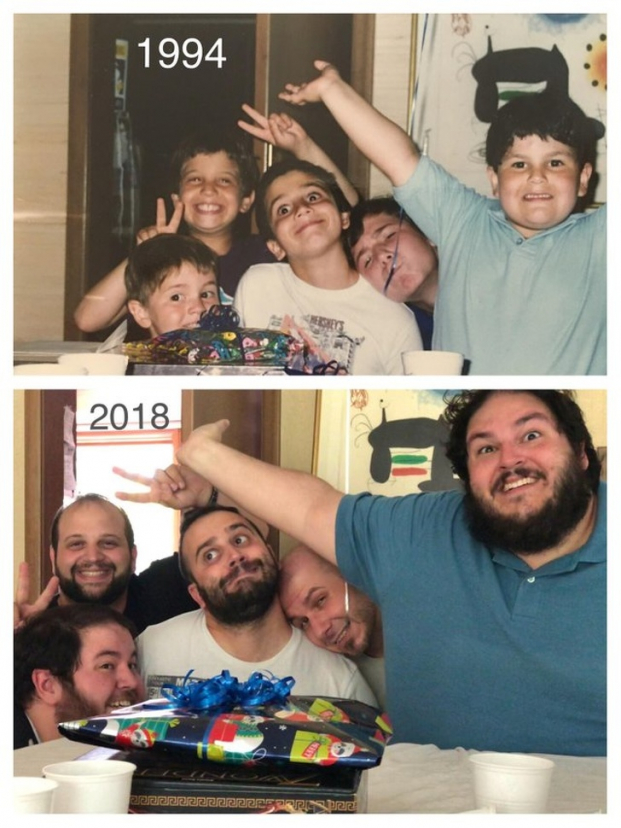   Các anh em họ sau 24 năm  