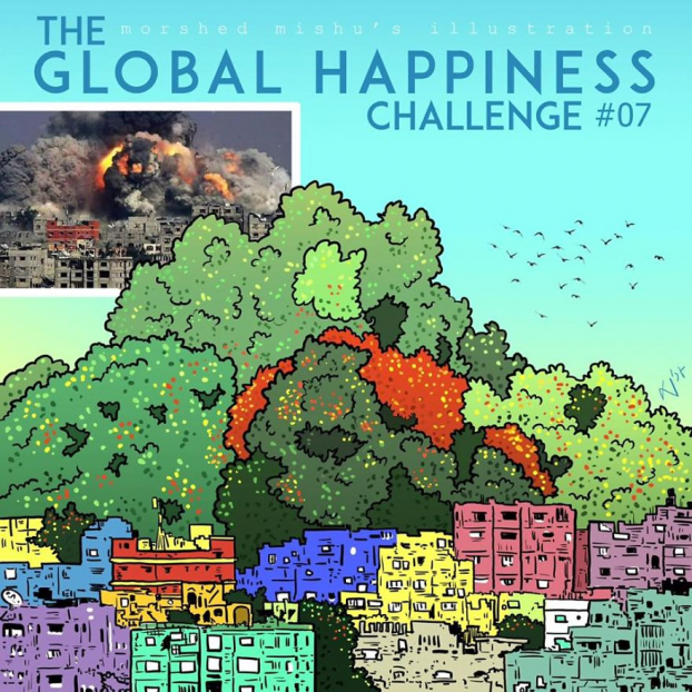 Họa sĩ Bangladesh vẽ lại cái kết hạnh phúc cho những bức ảnh hiện thực đau thương 6